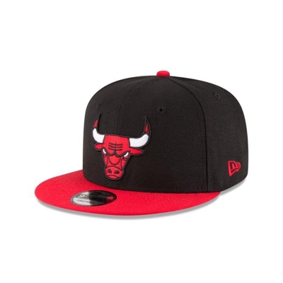 Sapca New Era Chicago Bulls NBA 2Tone 9FIFTY Snapback - Negrii